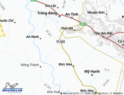 Mapa MICHELIN Tân Mỹ - ViaMichelin