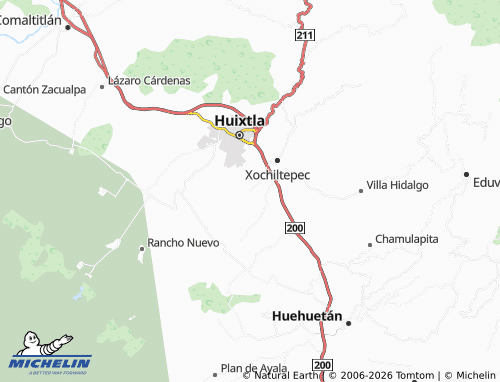 Mappa MICHELIN Estación Tuzantán - ViaMichelin