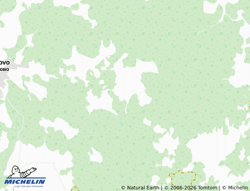 MICHELIN Chudiny map - ViaMichelin