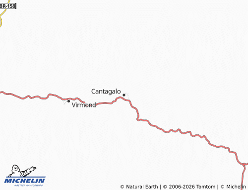Mapa MICHELIN Cantagalo - ViaMichelin