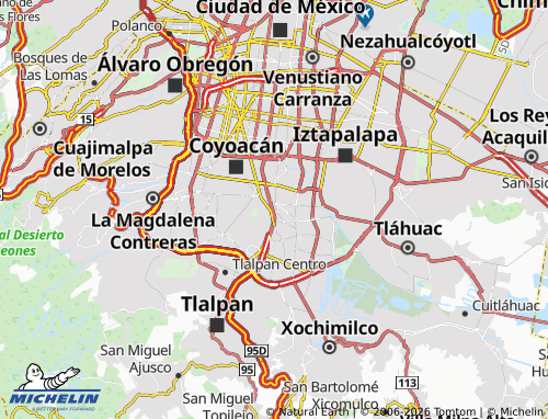Kaart MICHELIN Emiliano Zapata - ViaMichelin