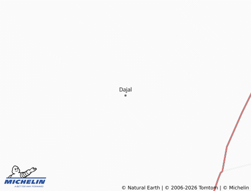 Mappa MICHELIN Dajal - ViaMichelin