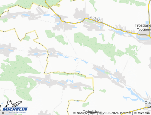 Mappa MICHELIN Savyntsi - ViaMichelin