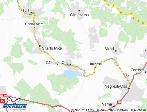 MICHELIN-Landkarte Lechința - ViaMichelin