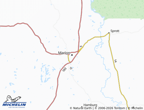 Mapa MICHELIN Marion - ViaMichelin