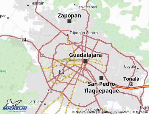 Mappa MICHELIN Ladrón de Guevara - ViaMichelin