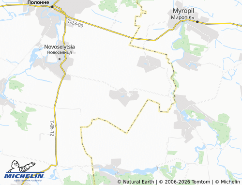 MICHELIN Kotelianka map - ViaMichelin