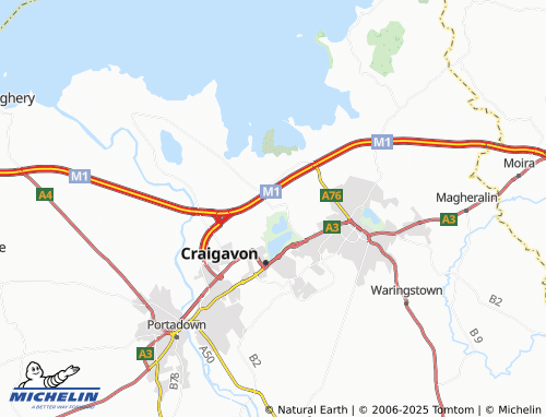Carte MICHELIN Aghacommon - ViaMichelin