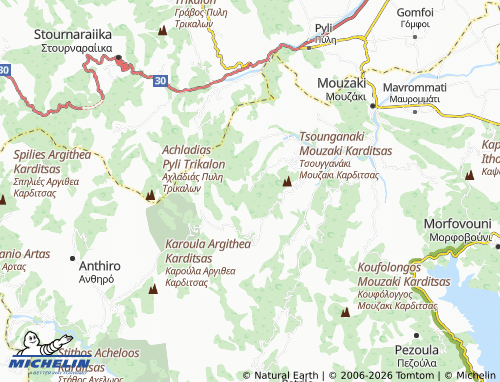 MICHELIN Milies map - ViaMichelin