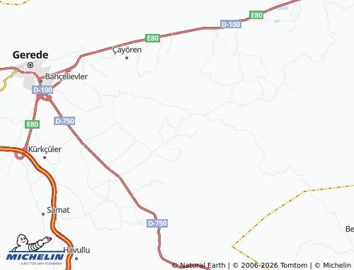 Mapa MICHELIN Çalman - ViaMichelin