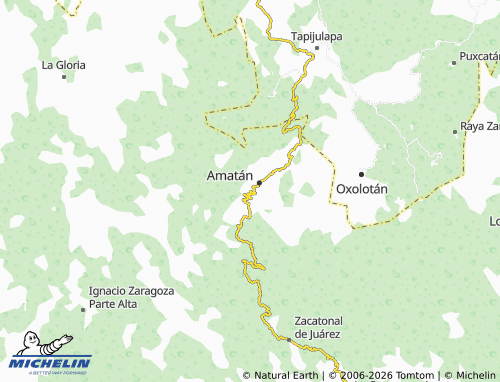 Mapa MICHELIN Palo Amarillo - ViaMichelin
