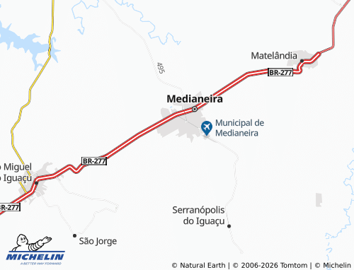 Mapa MICHELIN Panorâmico - ViaMichelin