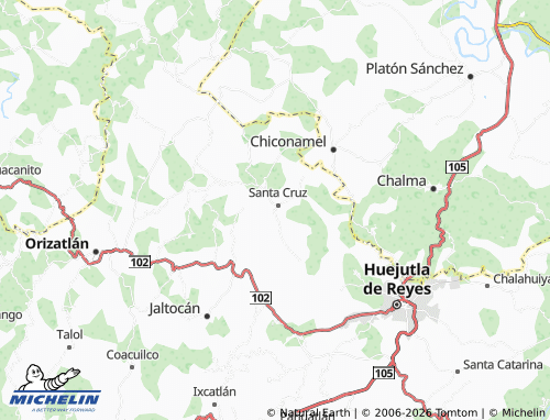 Mapa MICHELIN México - ViaMichelin