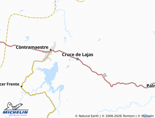 Mappa MICHELIN Cruce de Lajas - ViaMichelin