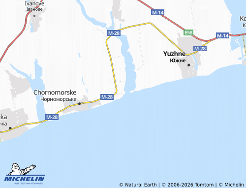 Mapa MICHELIN Hryhorivka - ViaMichelin
