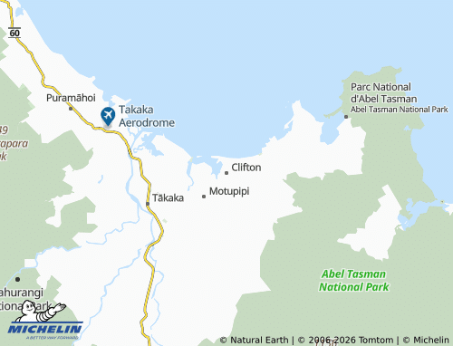 Mapa MICHELIN Clifton - ViaMichelin