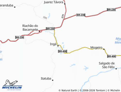 Mapa MICHELIN Senzela - ViaMichelin