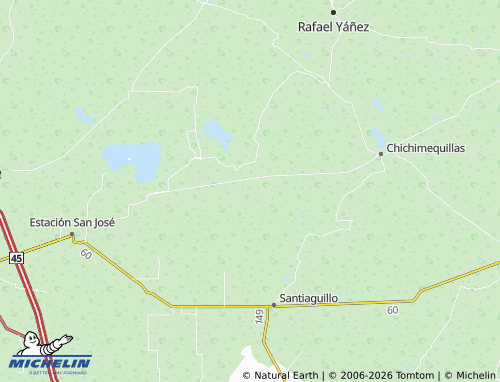 Mapa MICHELIN Orilla del Llano - ViaMichelin