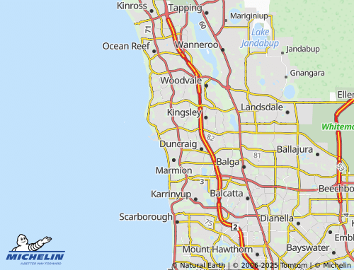 MICHELIN Sorrento map - ViaMichelin