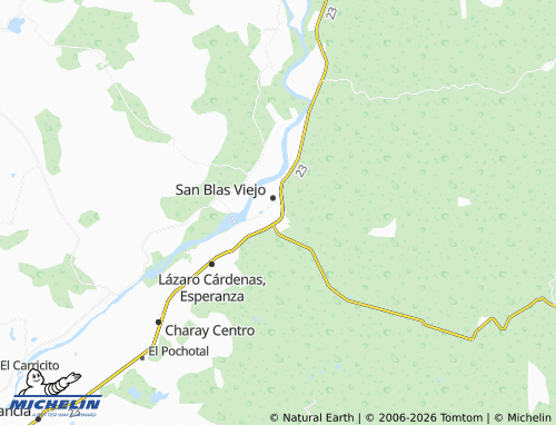 MICHELIN Nuevo map - ViaMichelin