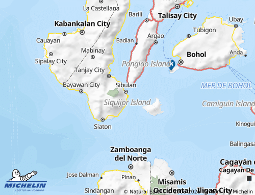 MICHELIN Negros Oriental map - ViaMichelin