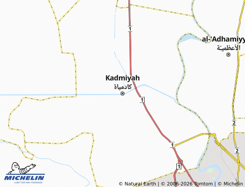 Mapa MICHELIN Kadmiyah - ViaMichelin