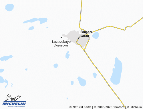 MICHELIN Karasi map - ViaMichelin