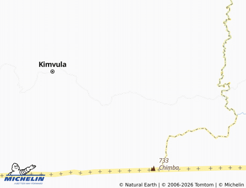 MICHELIN Kimakunga map - ViaMichelin