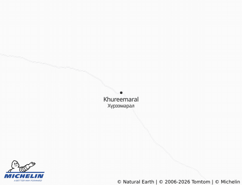 Kaart MICHELIN Khureemaral - ViaMichelin