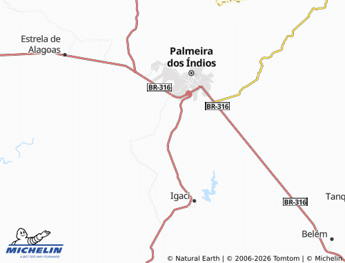 Mapa MICHELIN Santo Antônio - ViaMichelin