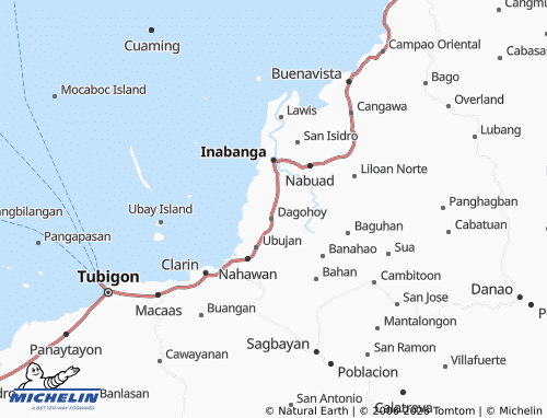 Mappa MICHELIN Badiang - ViaMichelin