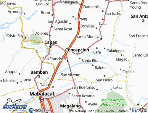 MICHELIN Minane map - ViaMichelin