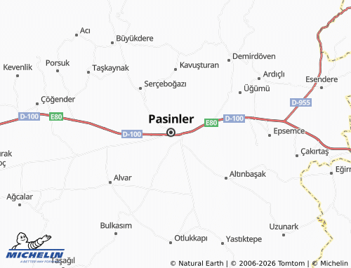 MICHELIN Kethüda map - ViaMichelin