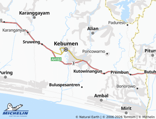 MICHELIN Selang map - ViaMichelin