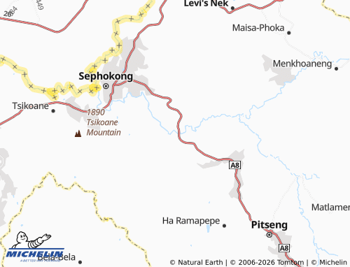 MICHELIN Ha Setene map - ViaMichelin