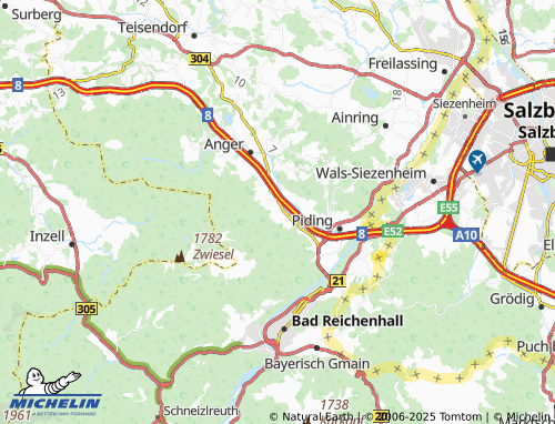 Mappa MICHELIN Unterberg - ViaMichelin