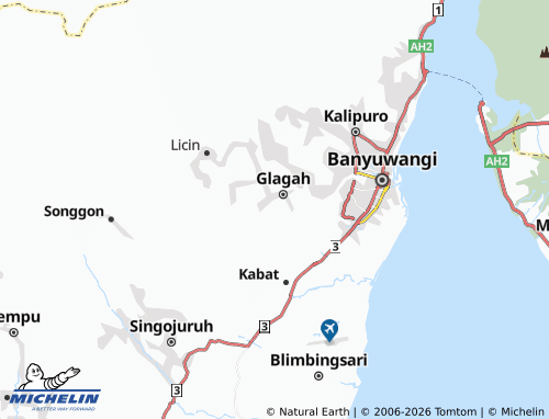 Mapa MICHELIN Paspan - ViaMichelin
