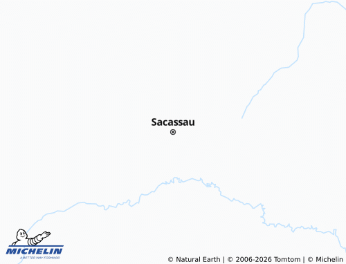 Mapa MICHELIN Sacassau - ViaMichelin