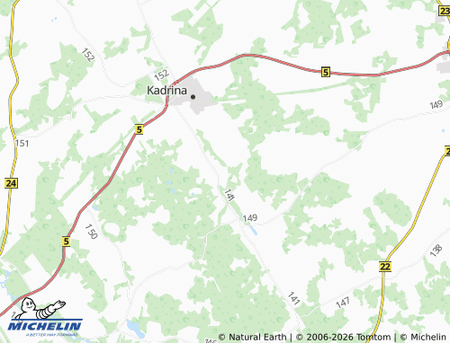 Mapa MICHELIN Neeruti - ViaMichelin