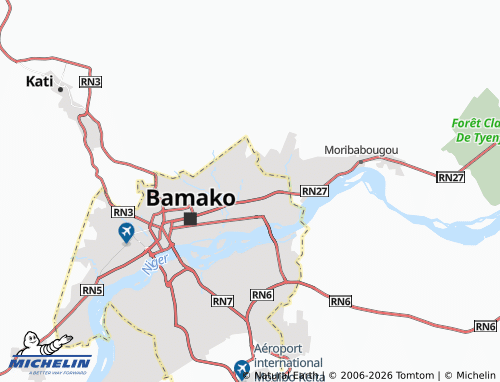 MICHELIN-Landkarte Djélibougou - ViaMichelin