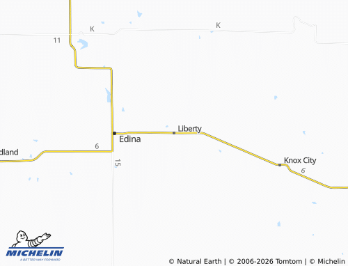 Mapa MICHELIN Liberty - ViaMichelin
