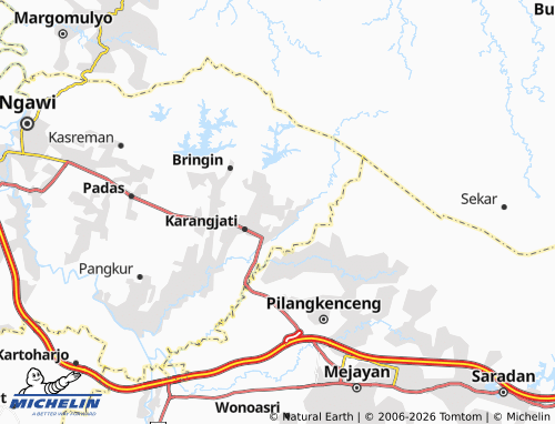 MICHELIN-Landkarte Ploso Lor - ViaMichelin