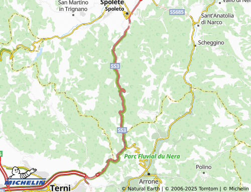 MICHELIN Torrecola map - ViaMichelin