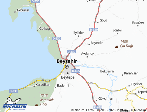 Mapa MICHELIN Avşar - ViaMichelin