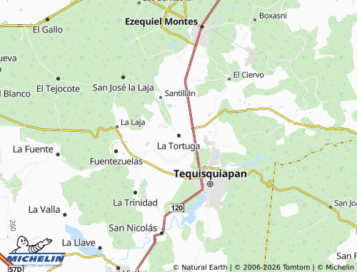 MICHELIN La Tortuga map - ViaMichelin