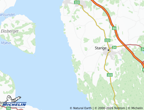 Mapa MICHELIN Gillundstranda - ViaMichelin