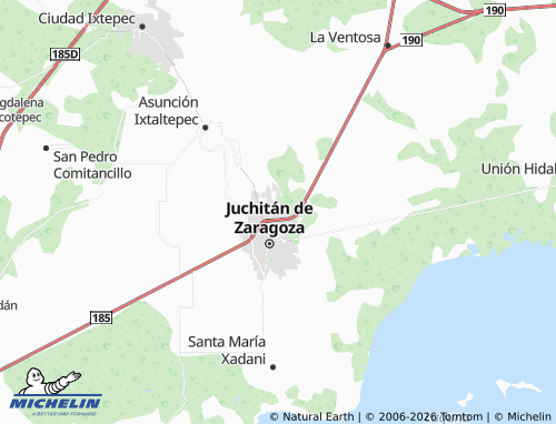Mapa MICHELIN Magisterio Democrático - ViaMichelin
