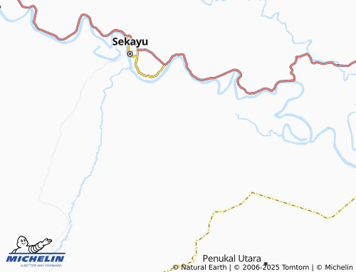 MICHELIN Lumpatan map - ViaMichelin