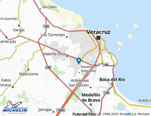 MICHELIN Puente Roto map - ViaMichelin