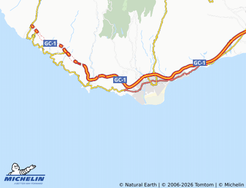 Mapa MICHELIN Pasito Blanco - ViaMichelin